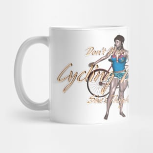 Cycling Woman Mug